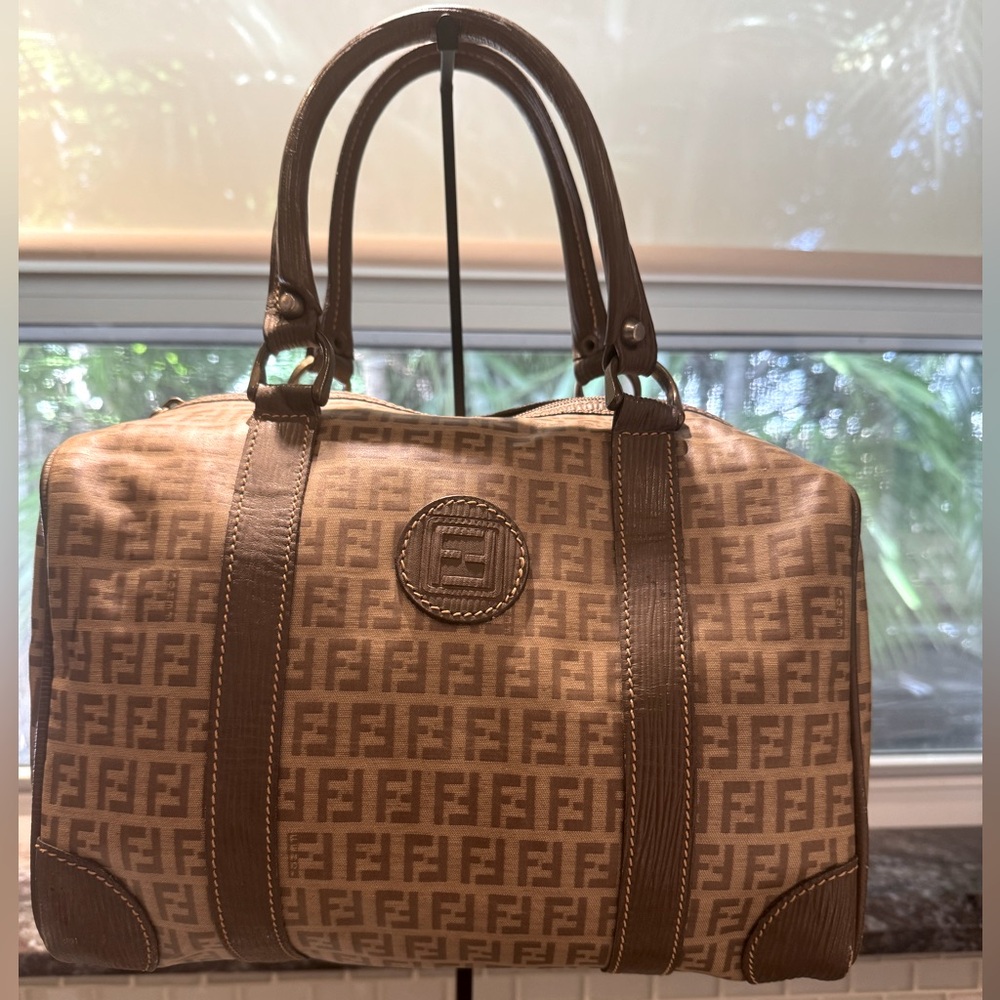 Vintage FENDI ZUCCA Boston Bag